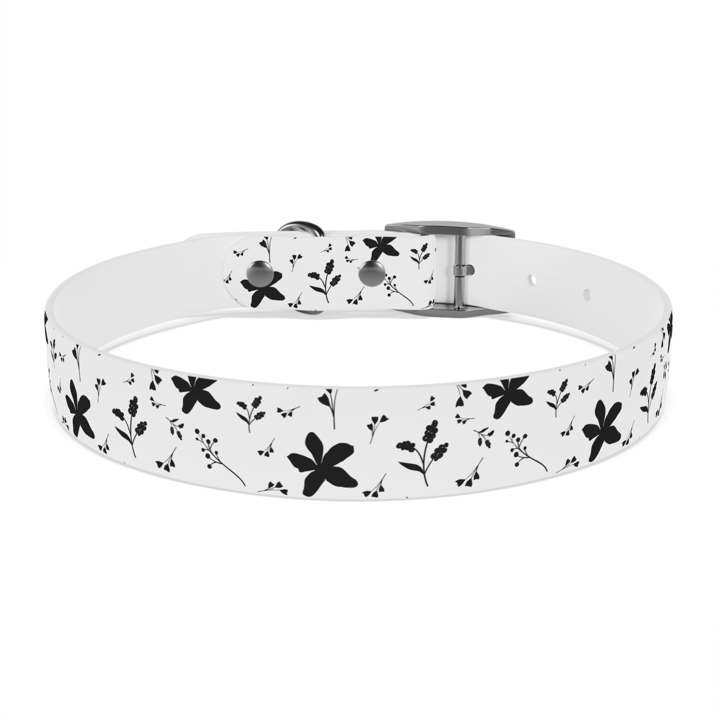 Midnight Bloom Dog Collar 🖤