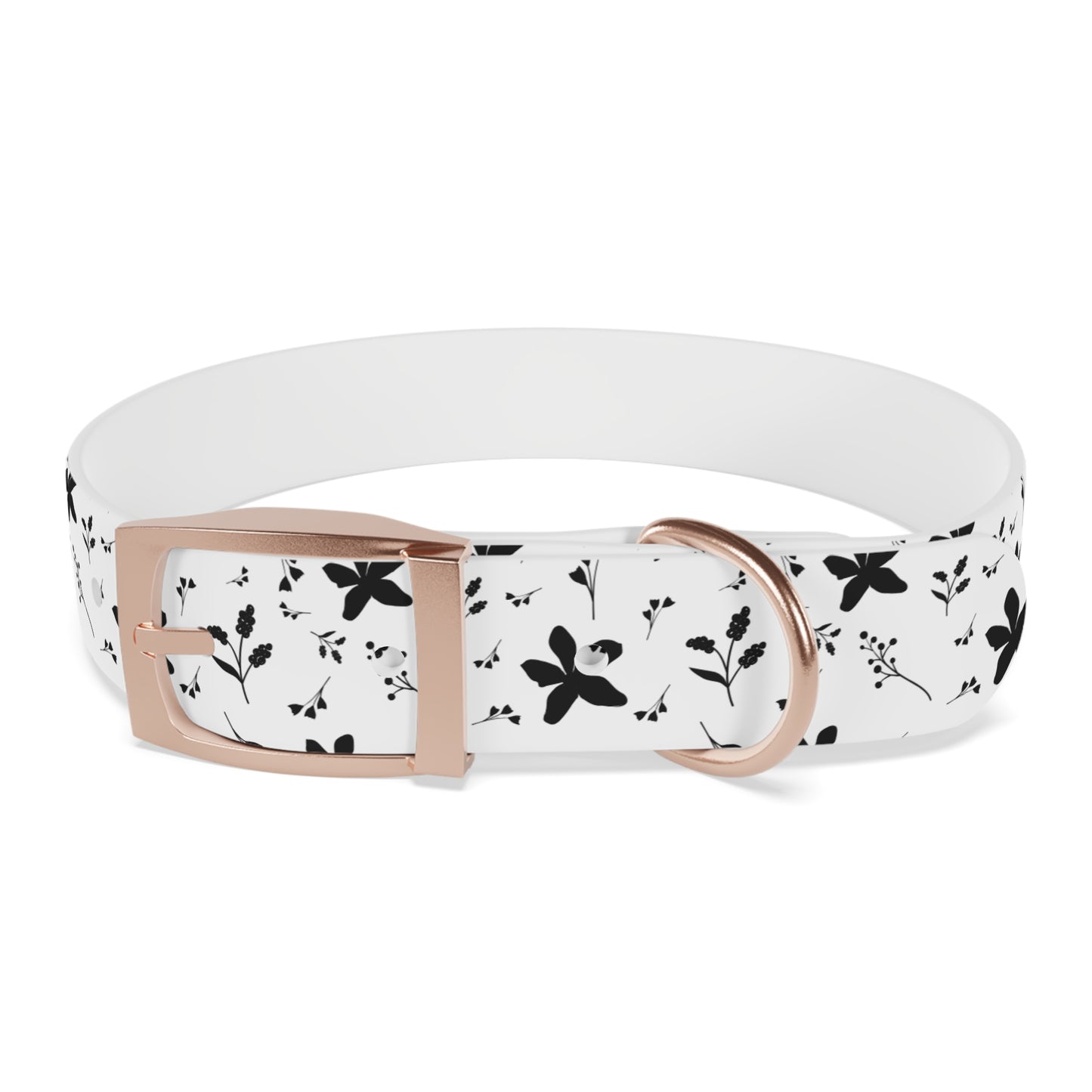 Midnight Bloom Dog Collar 🖤