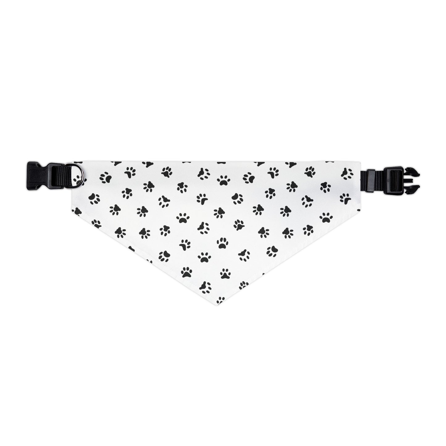 Paw Print Pet Bandana Collar 🐾