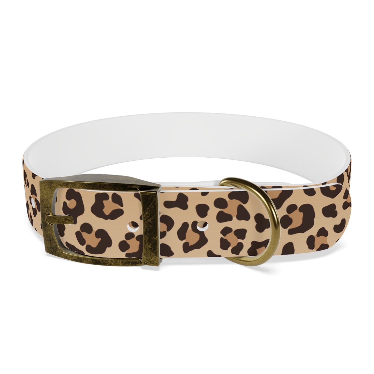 Leopard Print Dog Collar π
