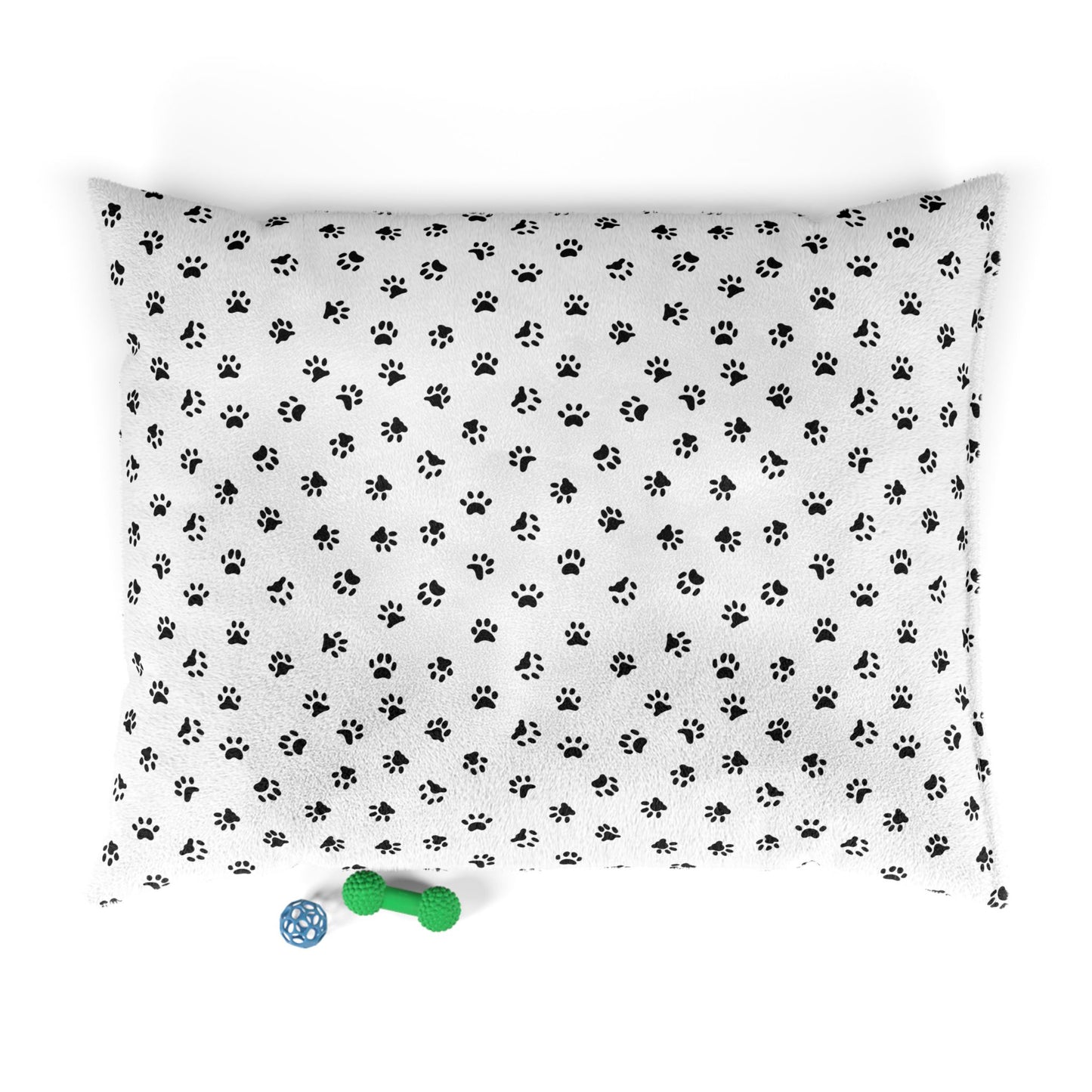 Pawfectly Plush Paw Print Pet Bed ๐พ