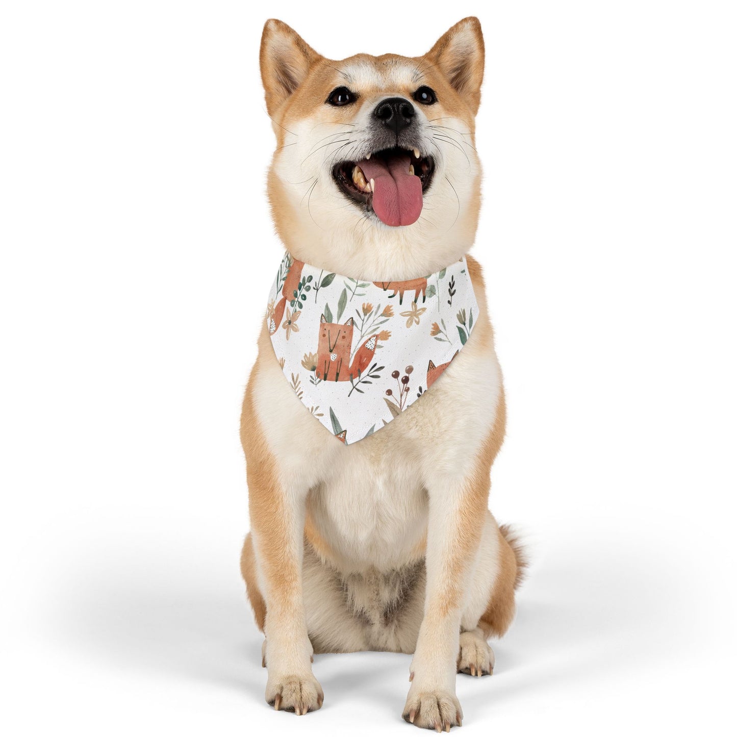 Fox Pet Bandana Collar 🦊