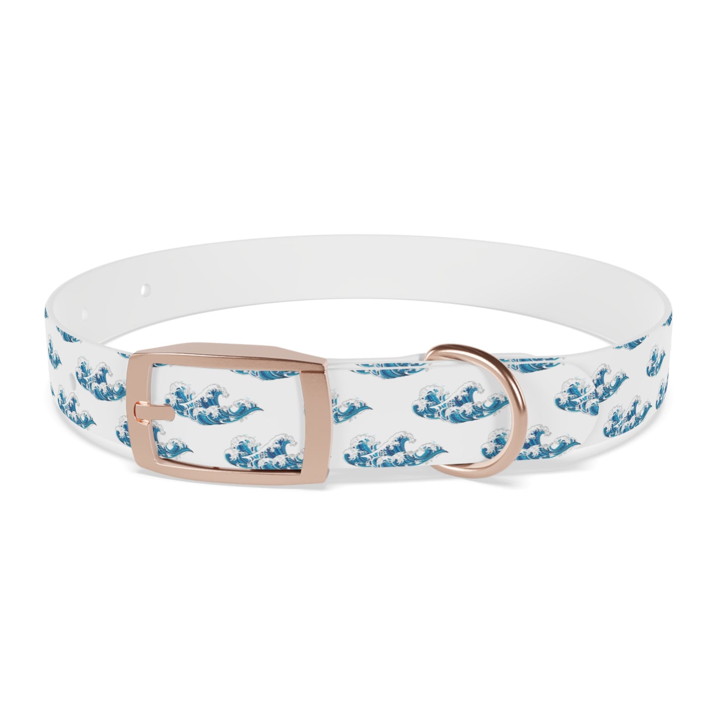 Wave Pattern Dog Collar π