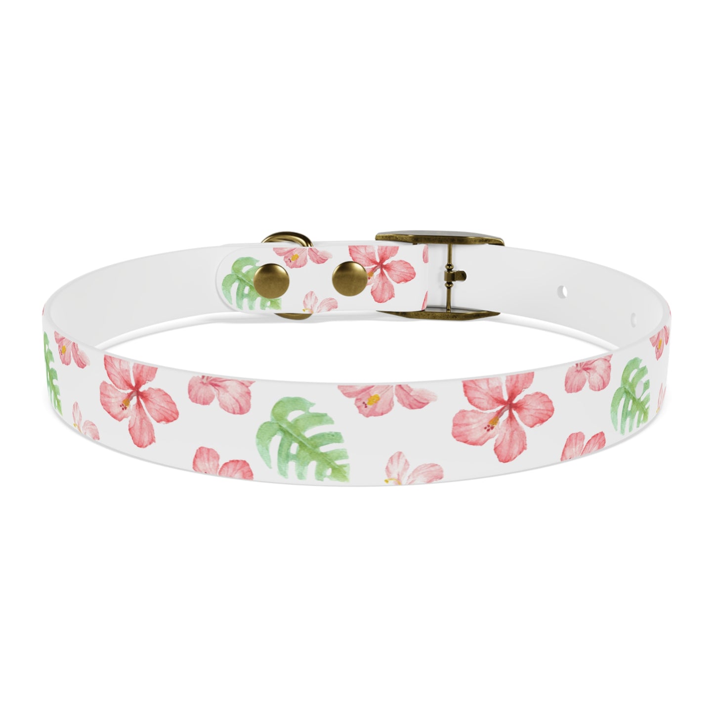 Tropical Floral Dog Collar ๐บ
