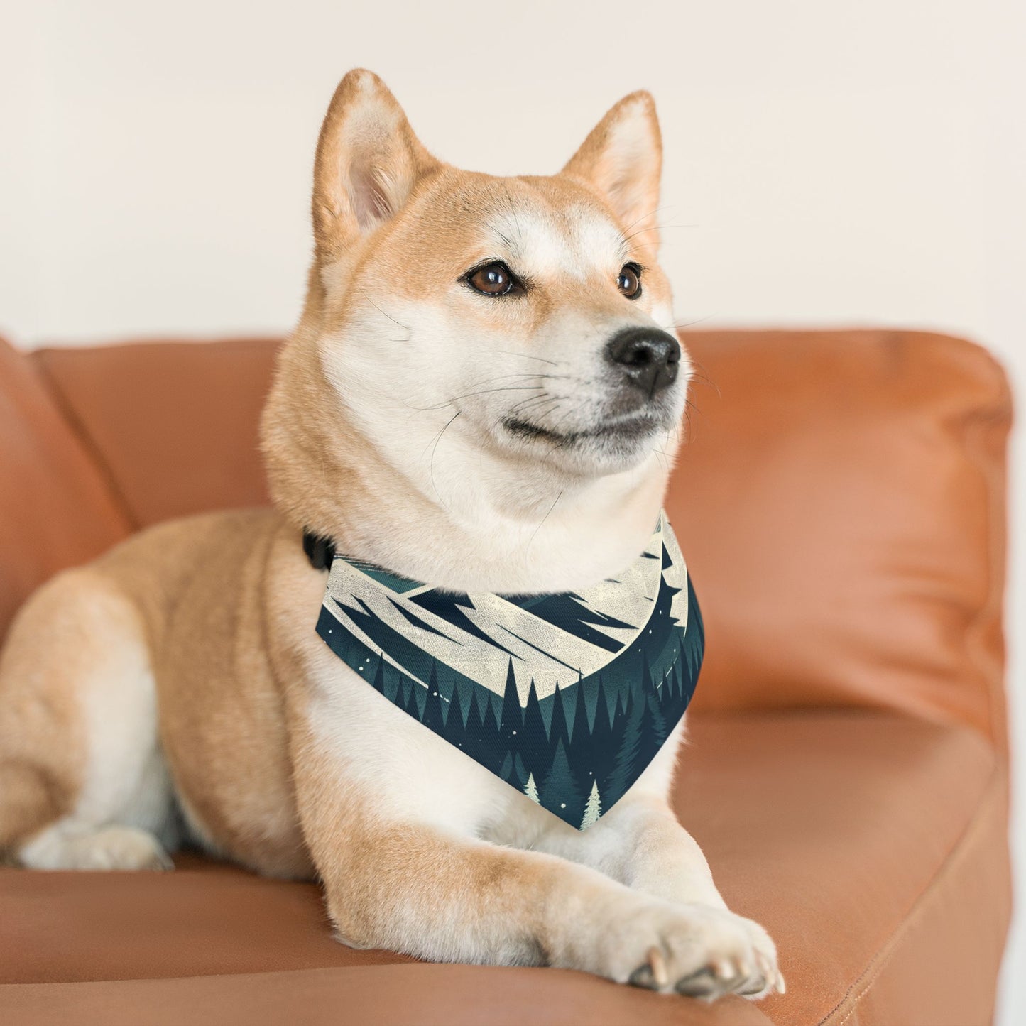 Mountain Pine Pet Bandana Collar ๐๏ธ