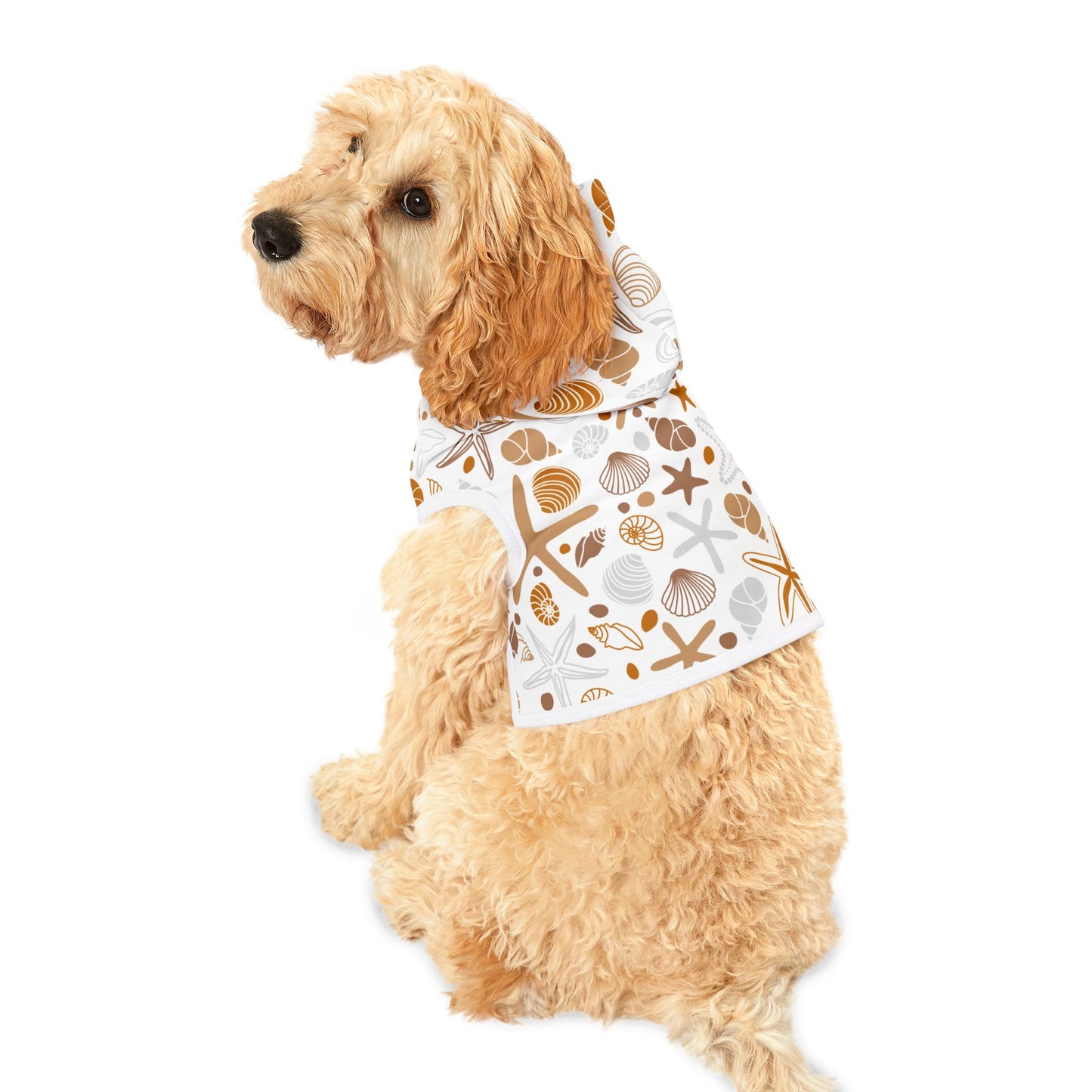 Seashore Pet Hoodie 🐚