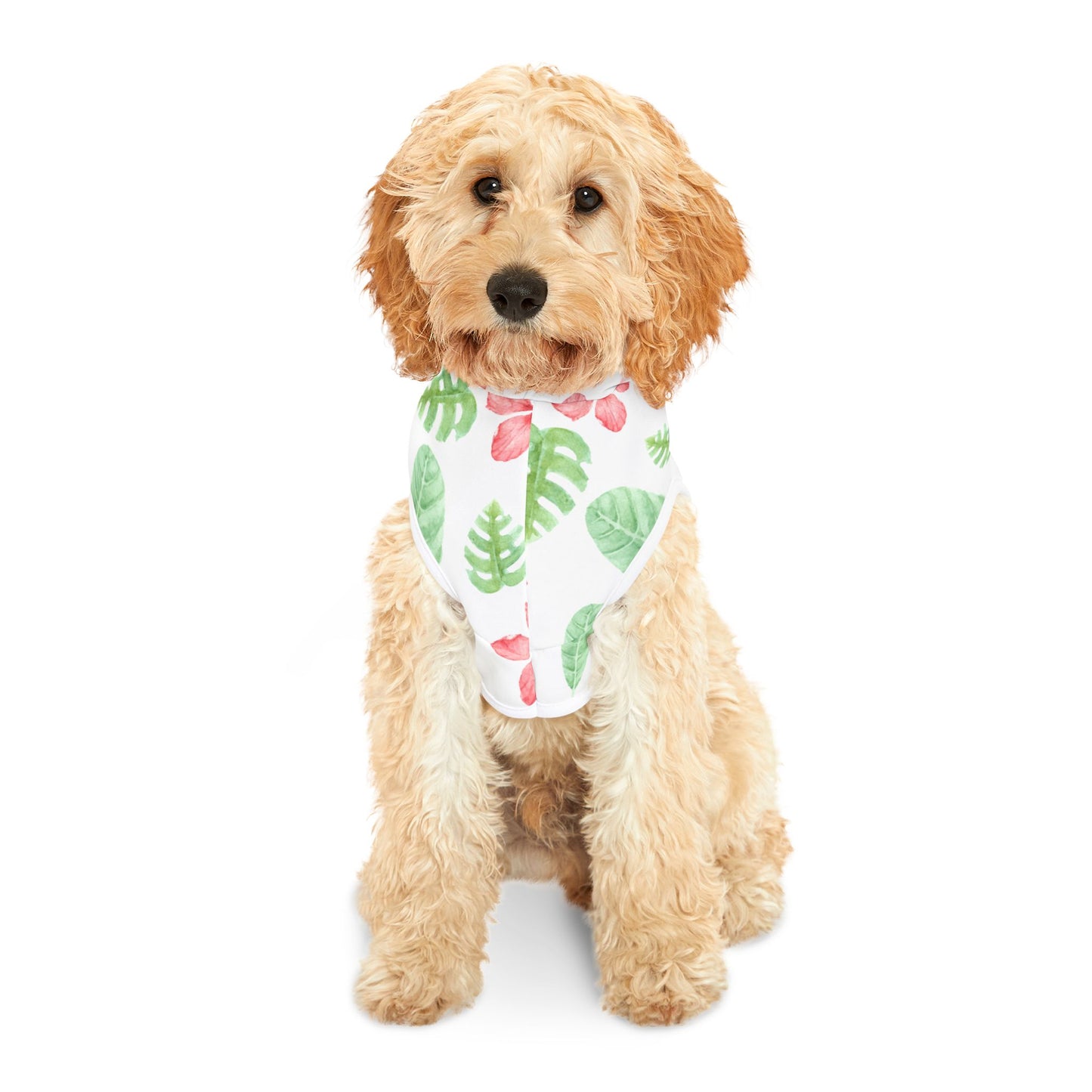 Tropical Floral Pet Hoodie ๐บ