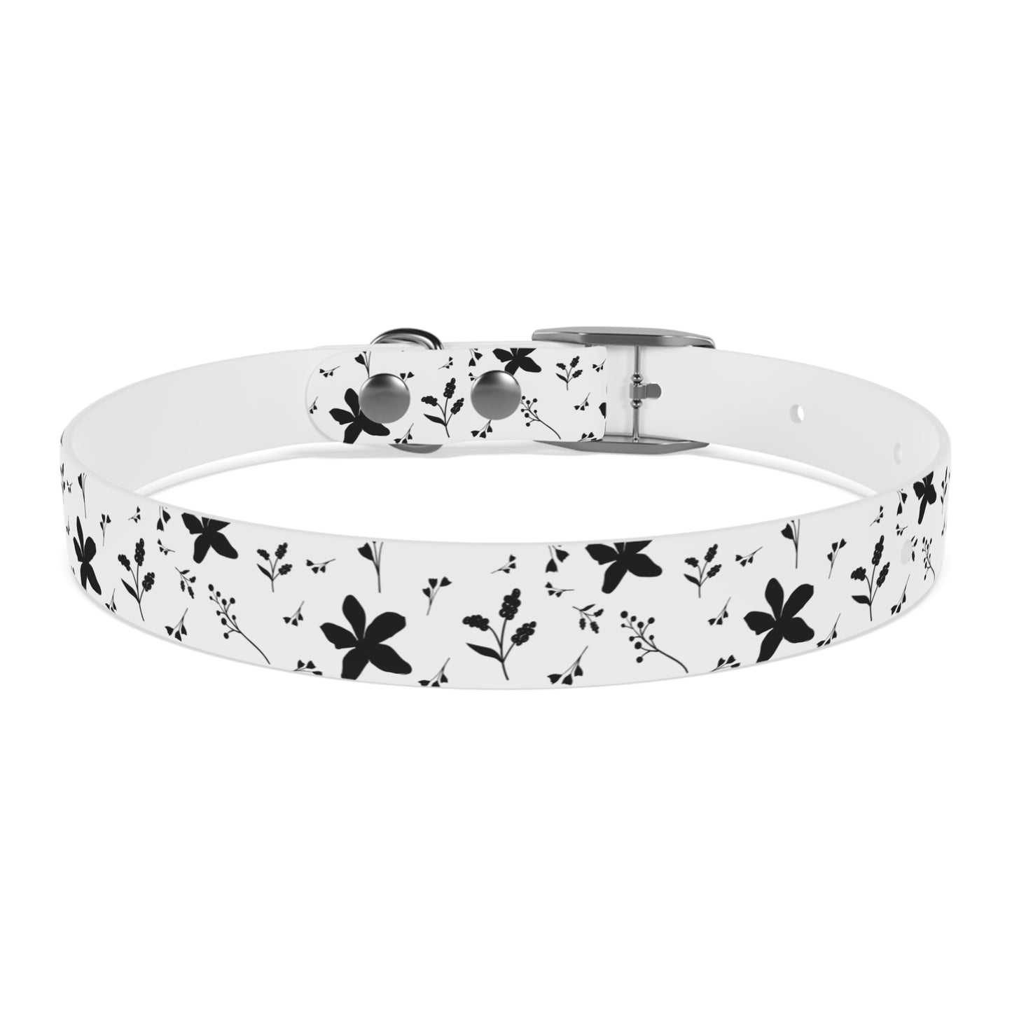 Midnight Bloom Dog Collar 🖤