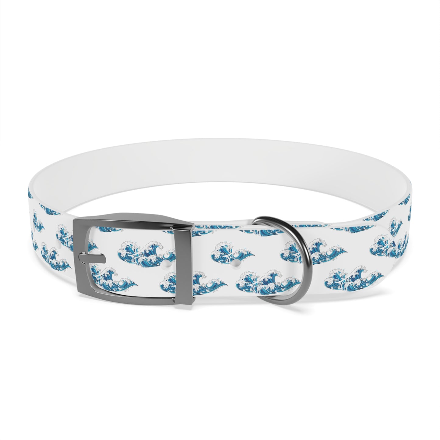 Wave Pattern Dog Collar π