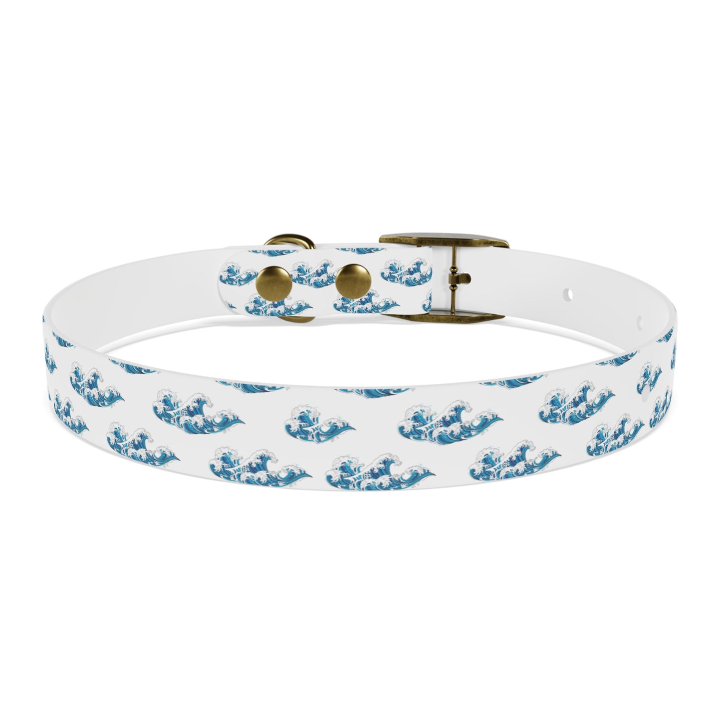 Wave Pattern Dog Collar π