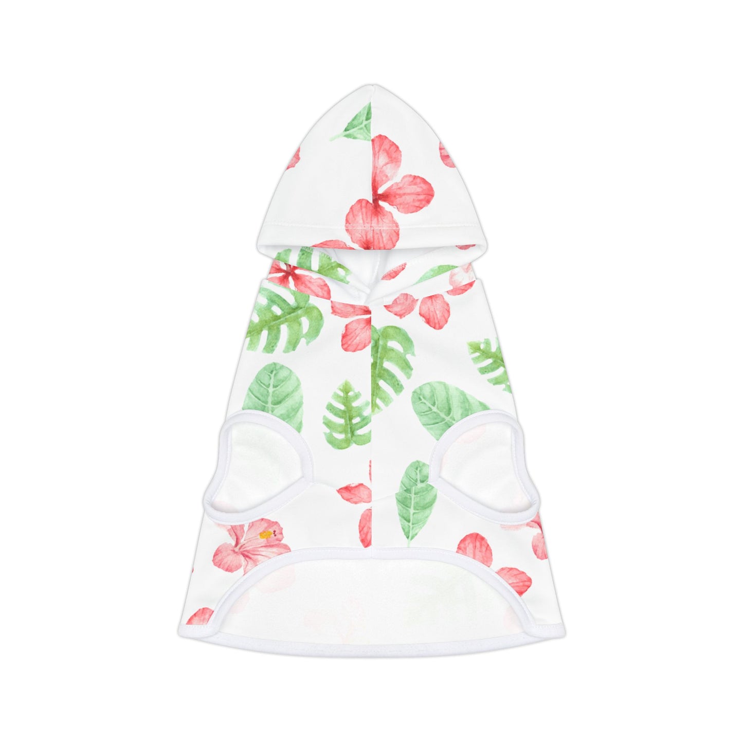 Tropical Floral Pet Hoodie ๐บ