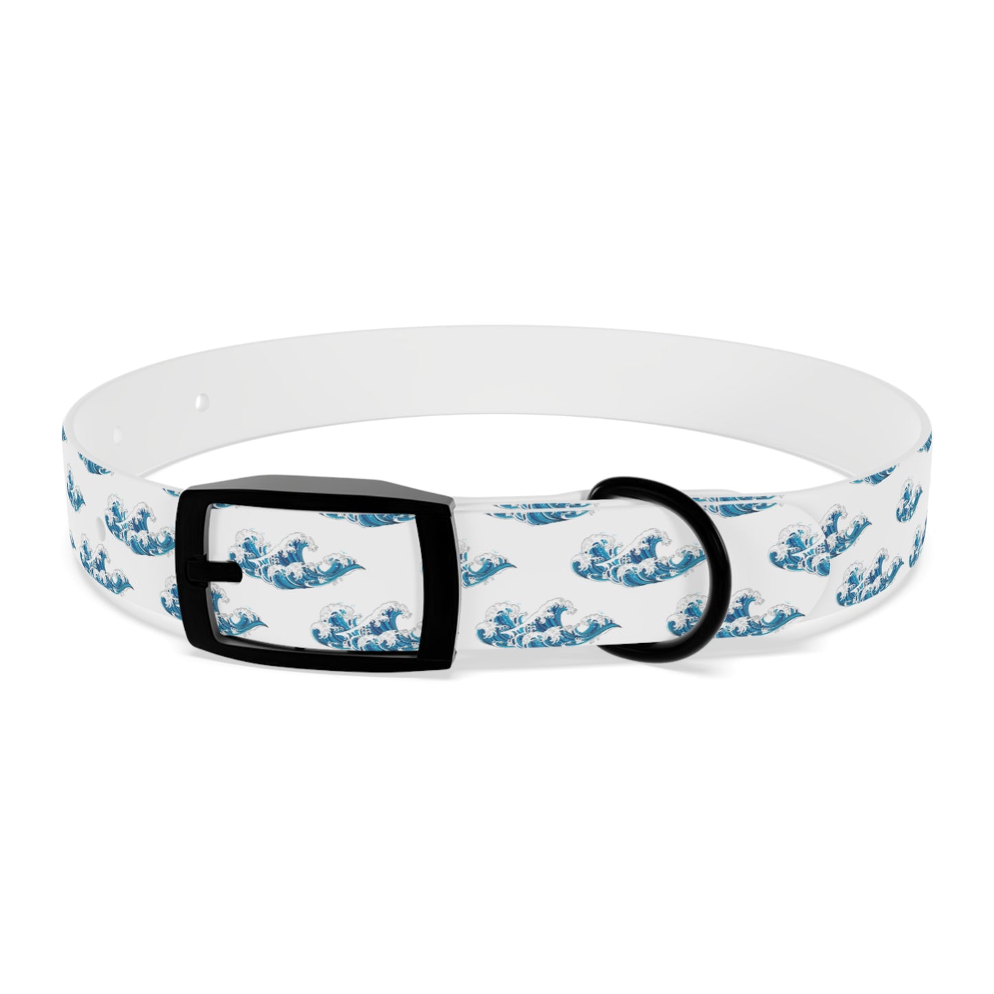 Wave Pattern Dog Collar π