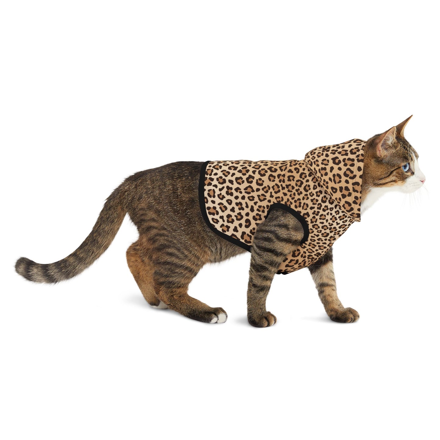 Leopard Print Pet Hoodie π