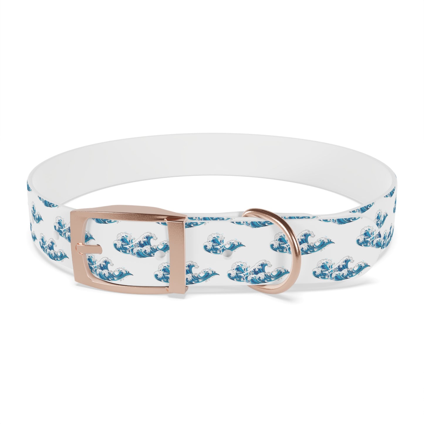 Wave Pattern Dog Collar π