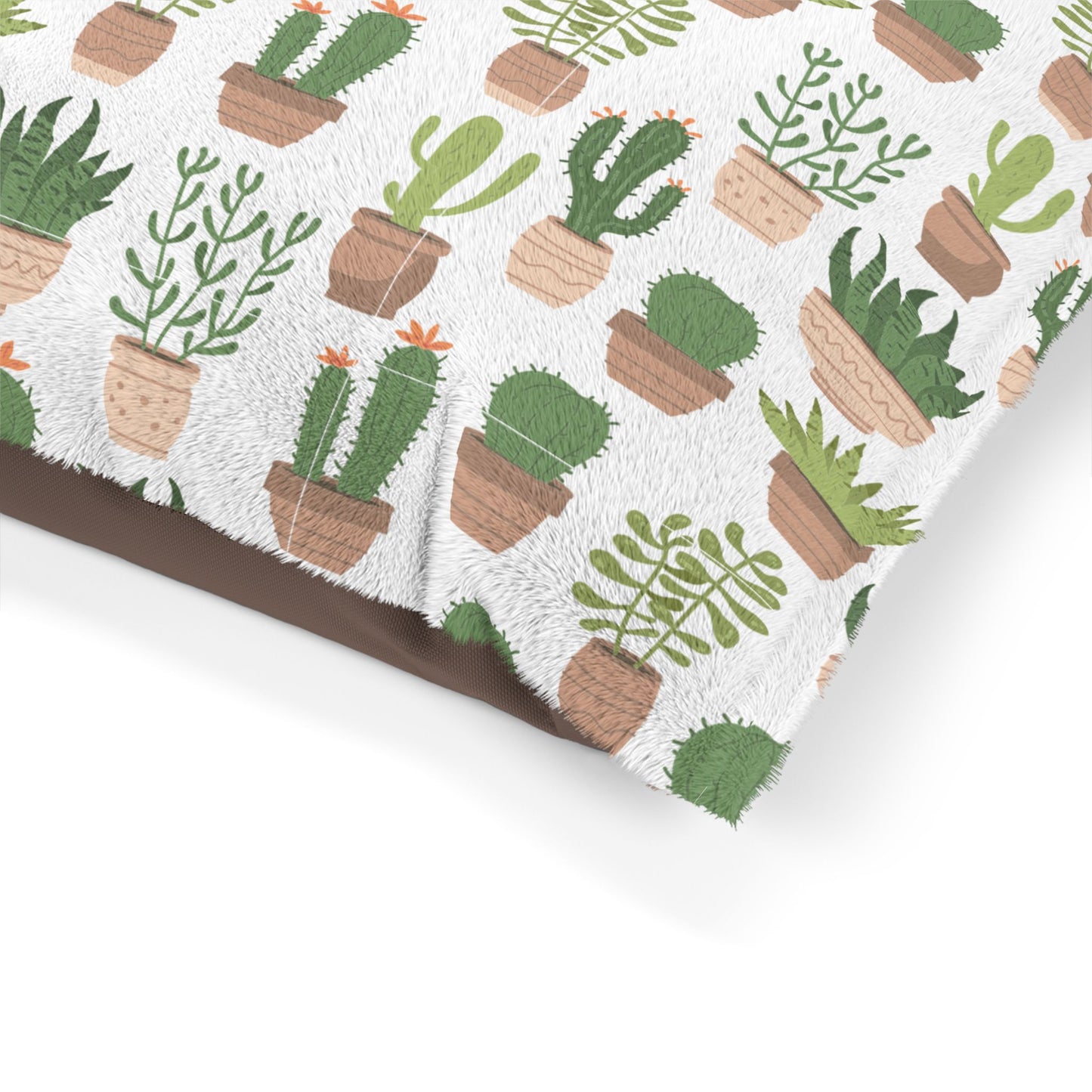 Succulent Snuggler Plush Pet Bed 🌵