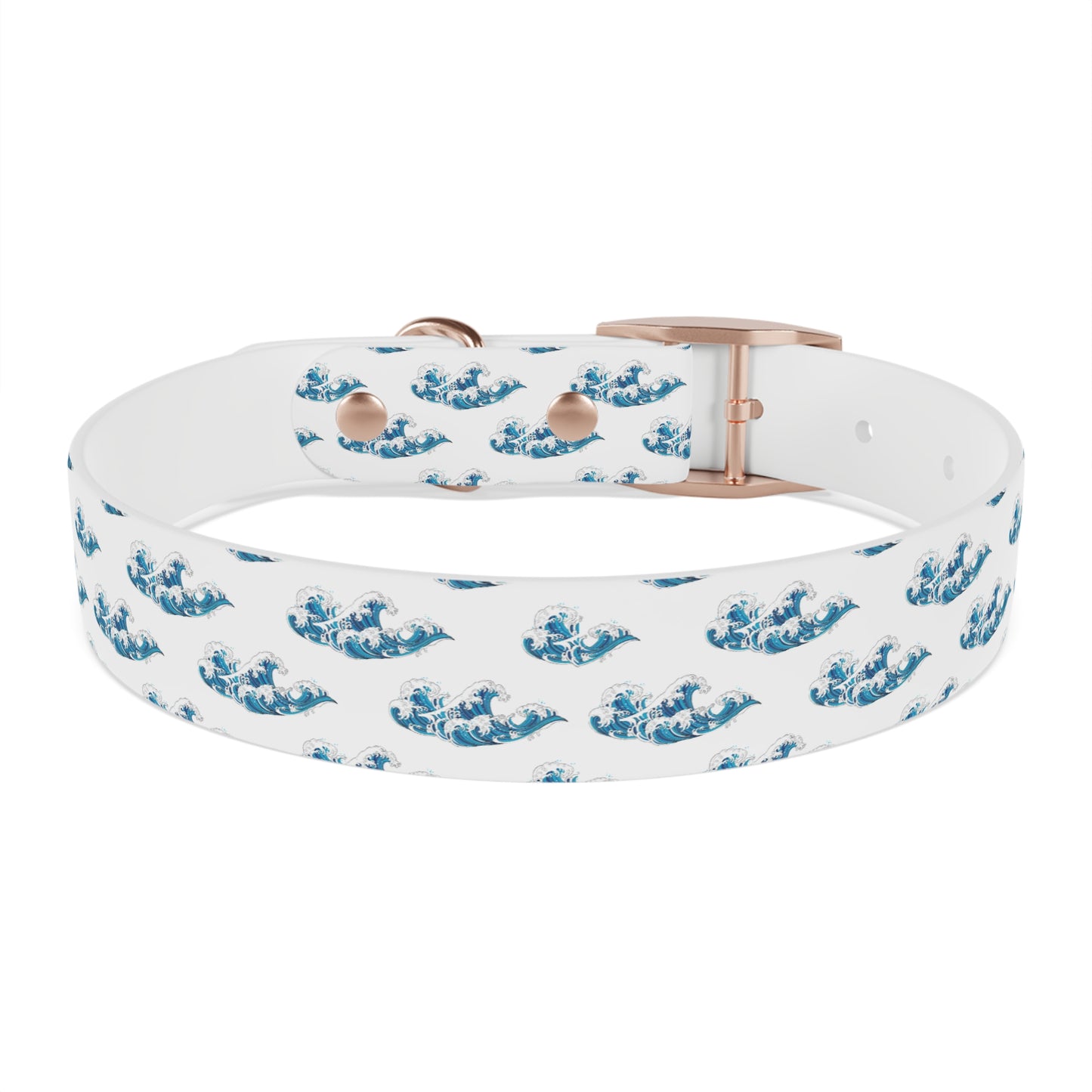 Wave Pattern Dog Collar π