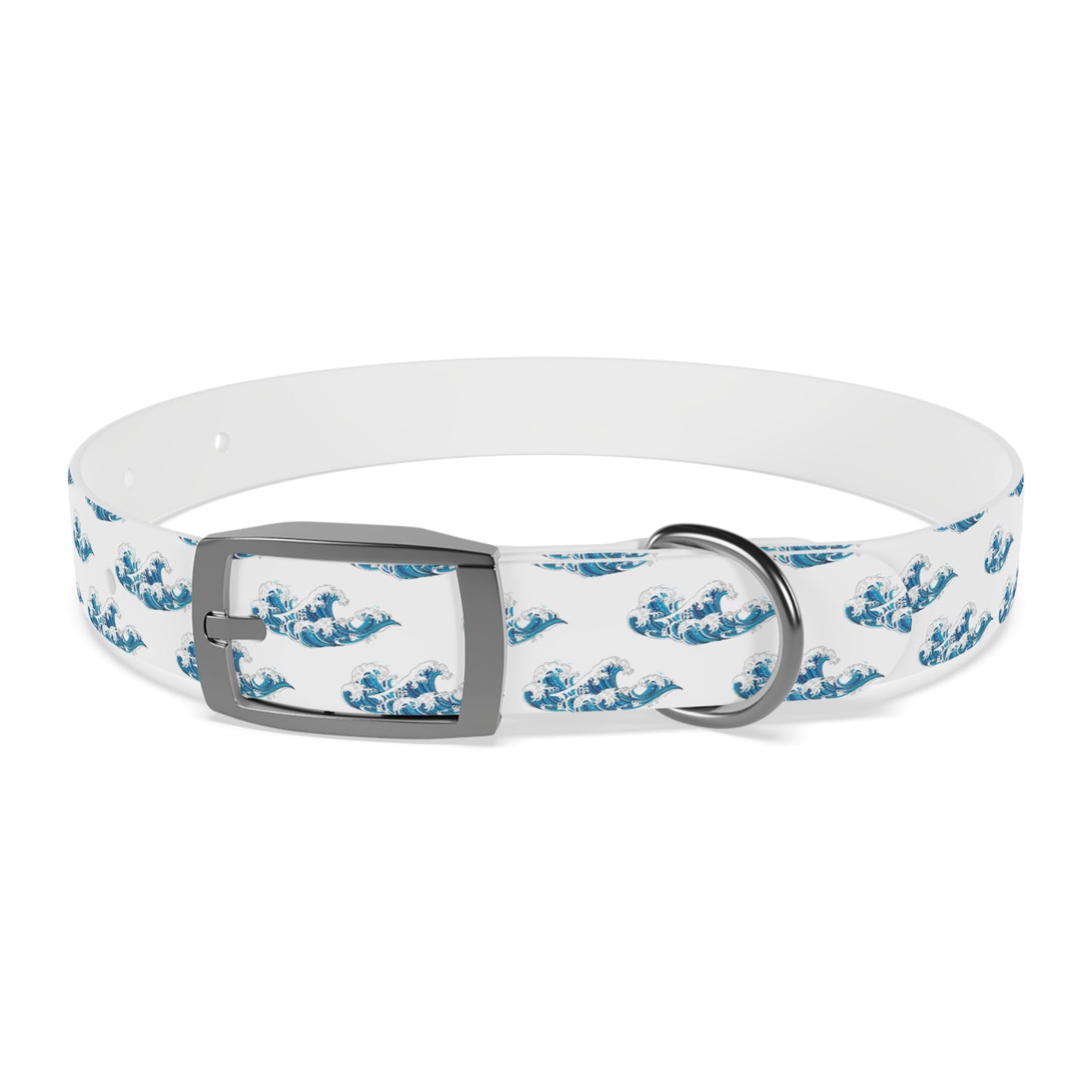 Wave Pattern Dog Collar π