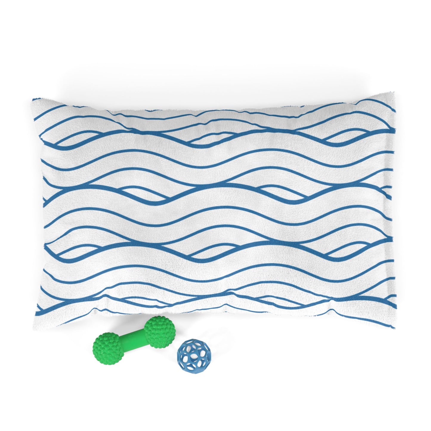 Wave Pattern Pet Bed π