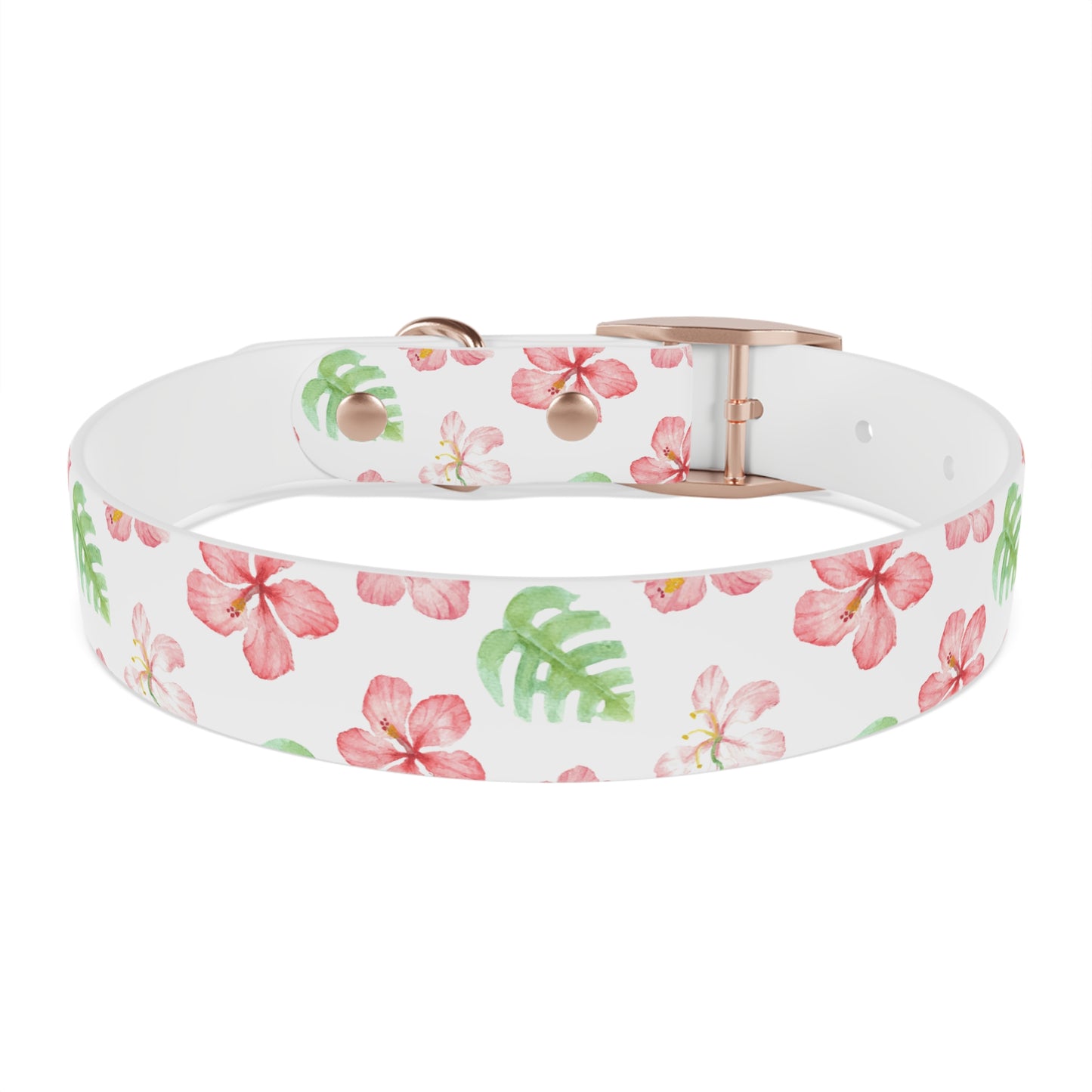 Tropical Floral Dog Collar ๐บ