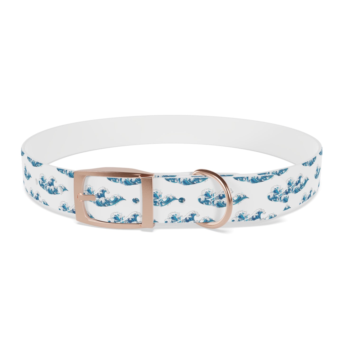 Wave Pattern Dog Collar π