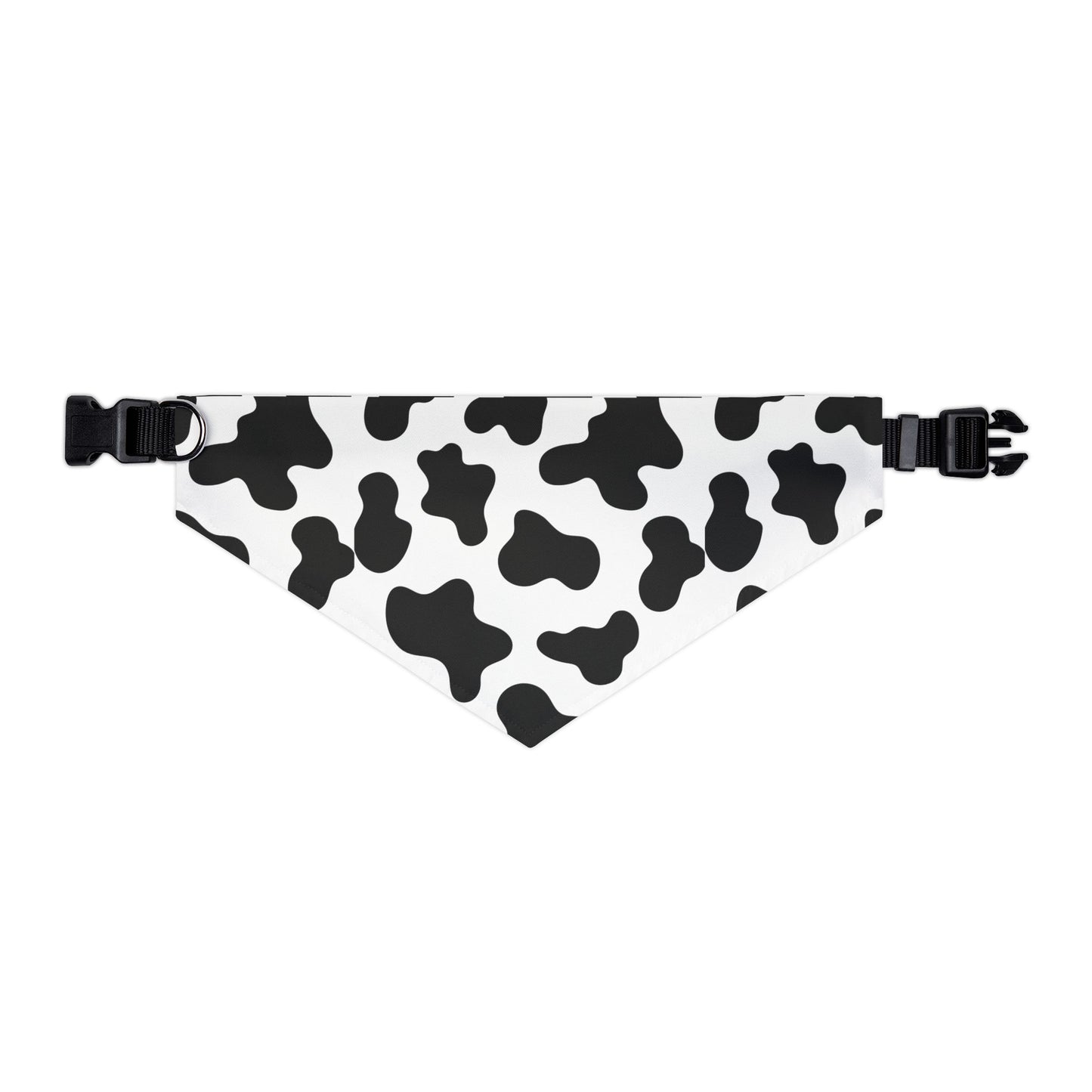 Cow Print Pet Bandana Collar ๐