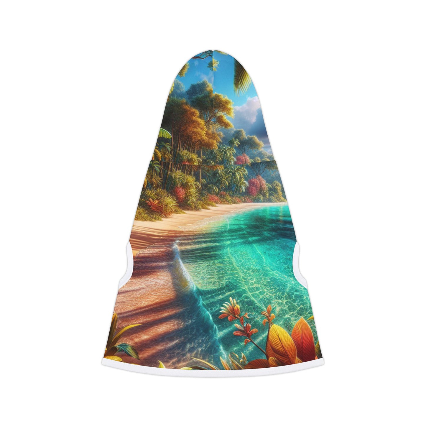 Tropical Dream Oasis Pet Hoodie π΄