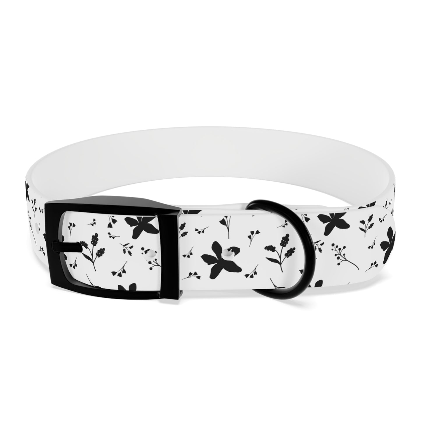 Midnight Bloom Dog Collar 🖤