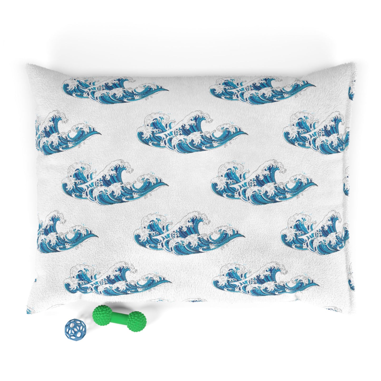 Ocean Waves Pet Bed ๐