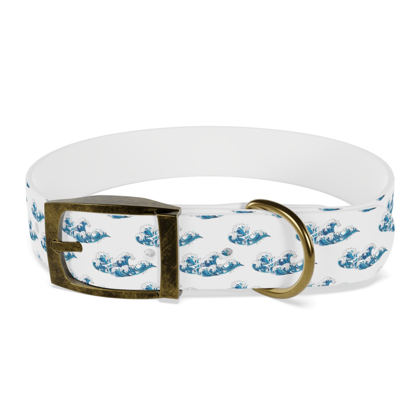 Wave Pattern Dog Collar π