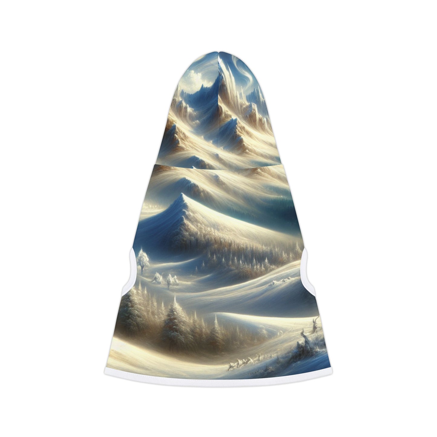 Mysterious Snowy Mountains Pet Hoodie βοΈποΈ