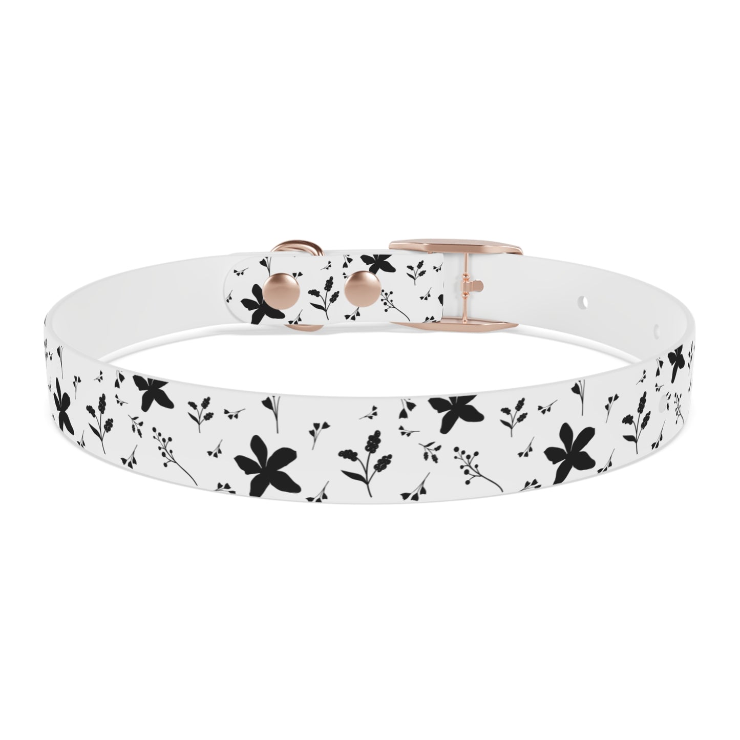 Midnight Bloom Dog Collar 🖤