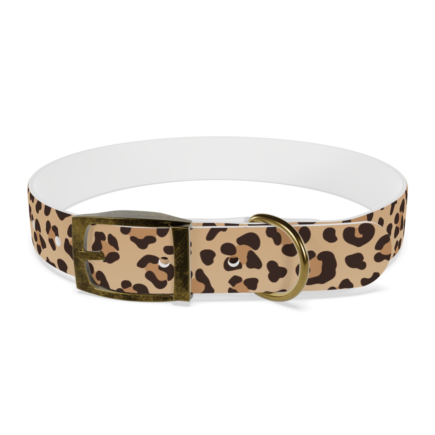 Leopard Print Dog Collar π