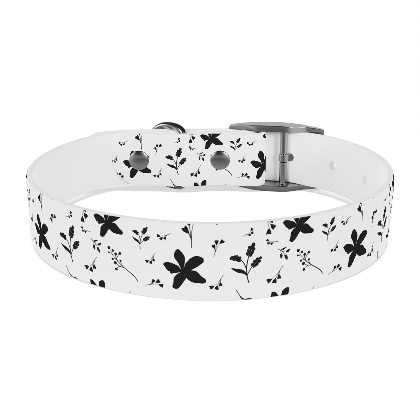 Midnight Bloom Dog Collar 🖤