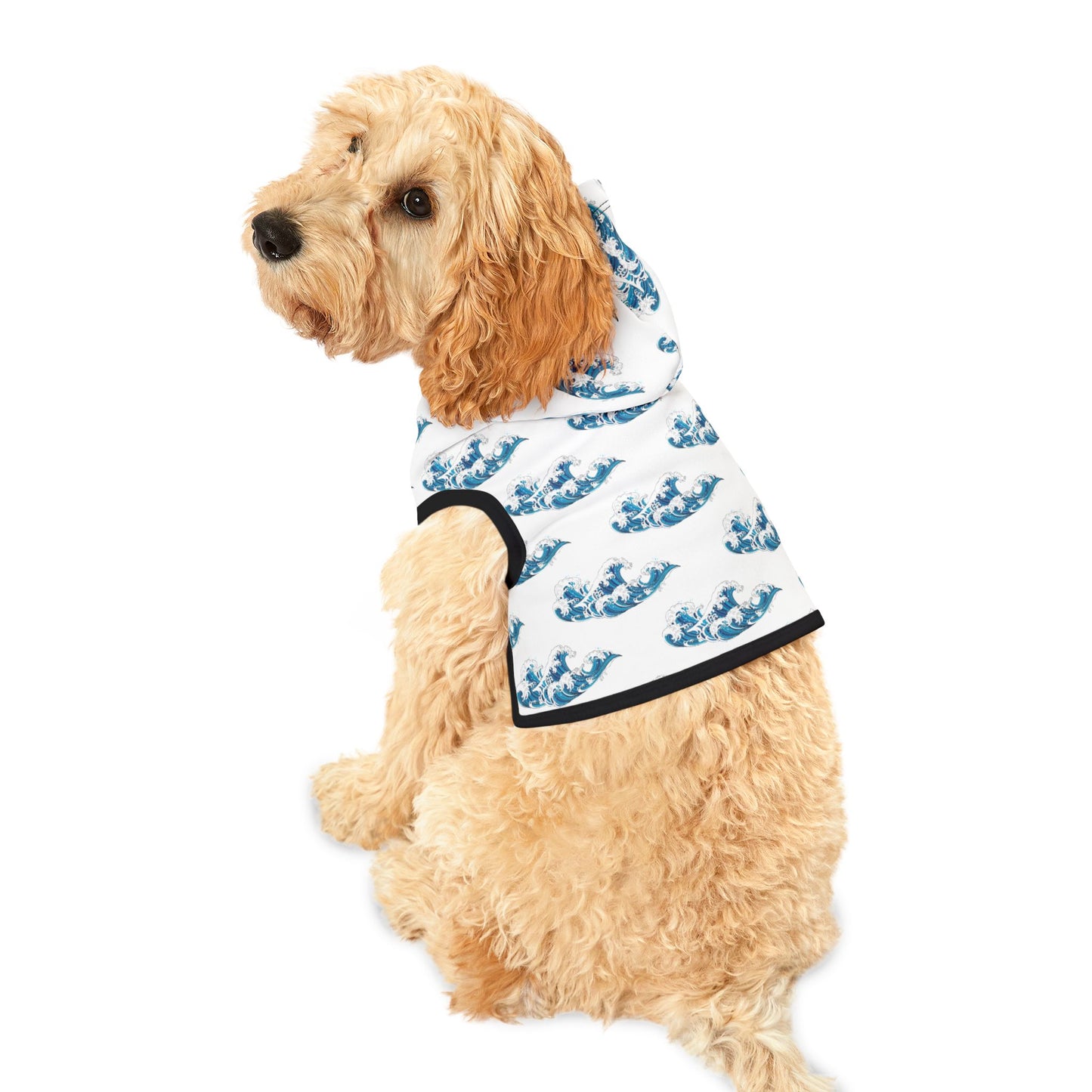 Ocean Wave Pet Hoodie π