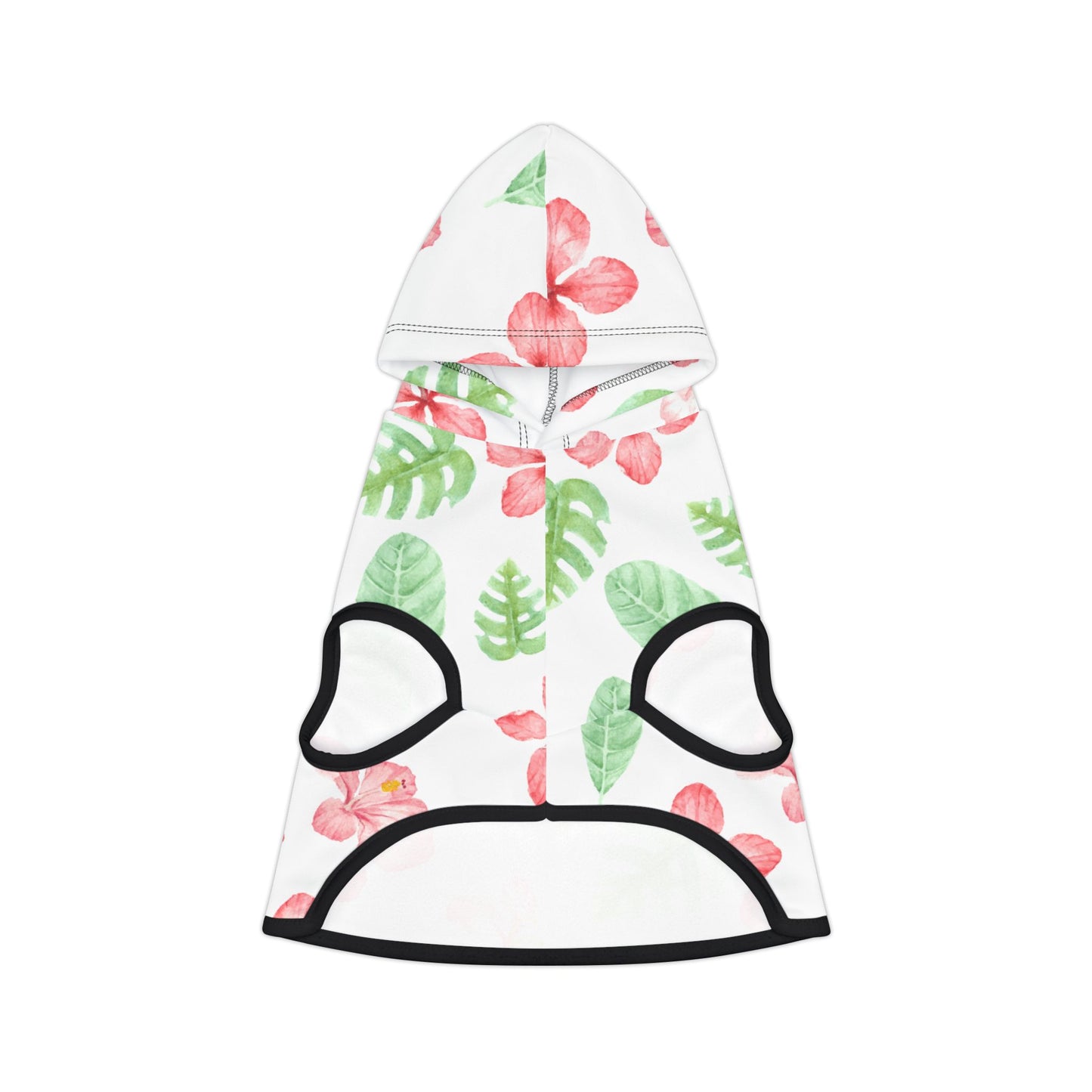 Tropical Floral Pet Hoodie ๐บ