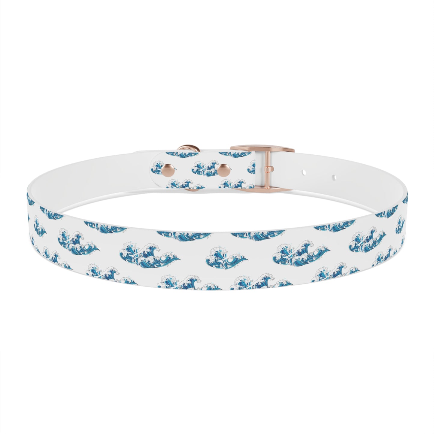Wave Pattern Dog Collar π