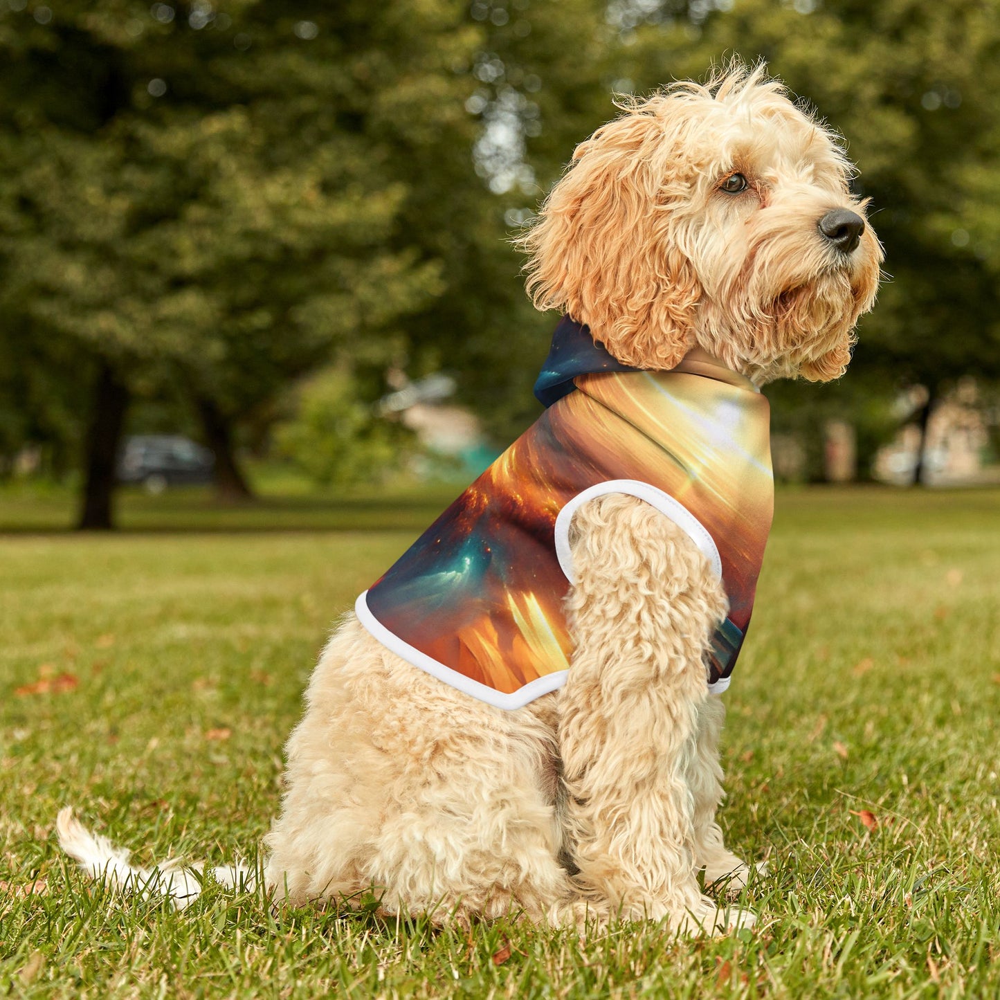 Sunlight Desert Space Pet Hoodie π΅
