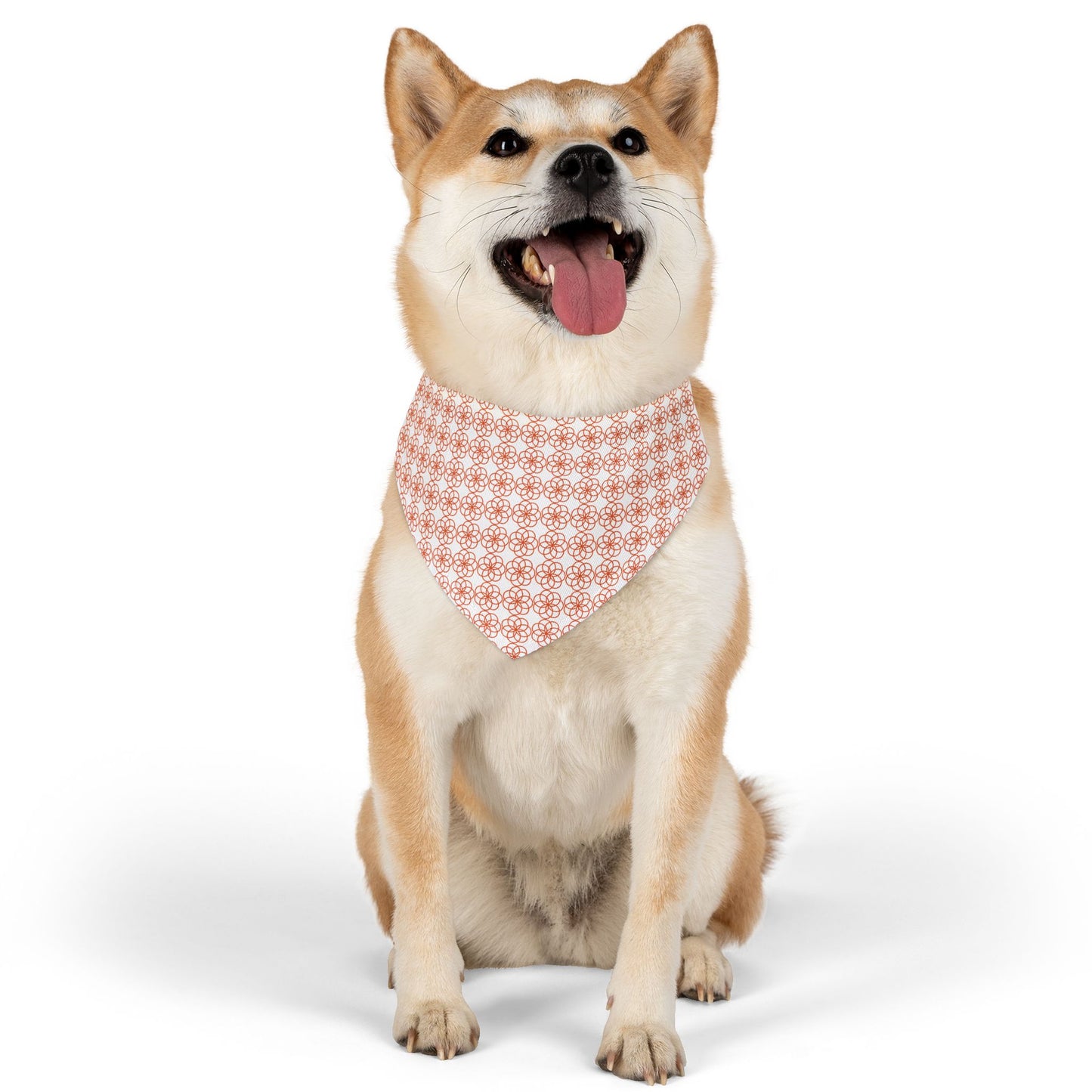 Flower of Life Pet Bandana Collar 🌸