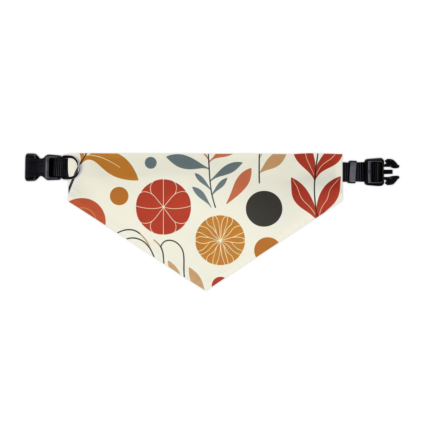 Floral Leaf Pet Bandana Collar ๐๐ธ