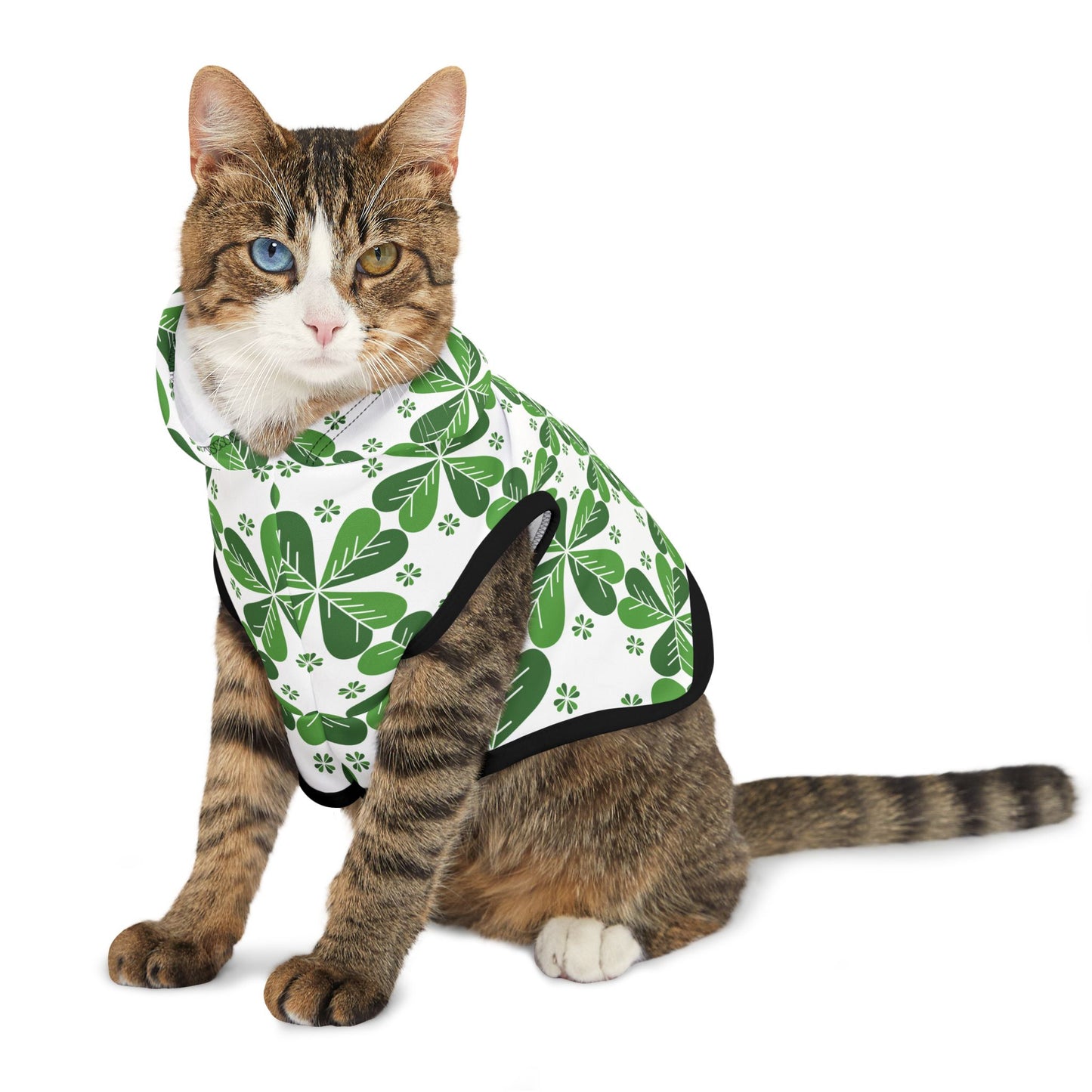 Lucky Clover Pet Hoodie π