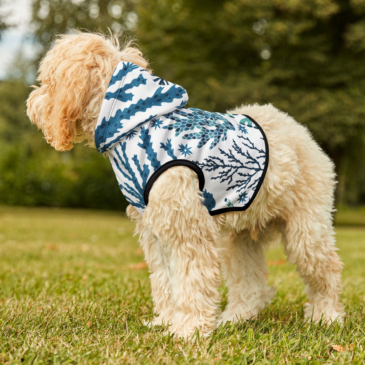 Coral Reef Pet Hoodie ๐