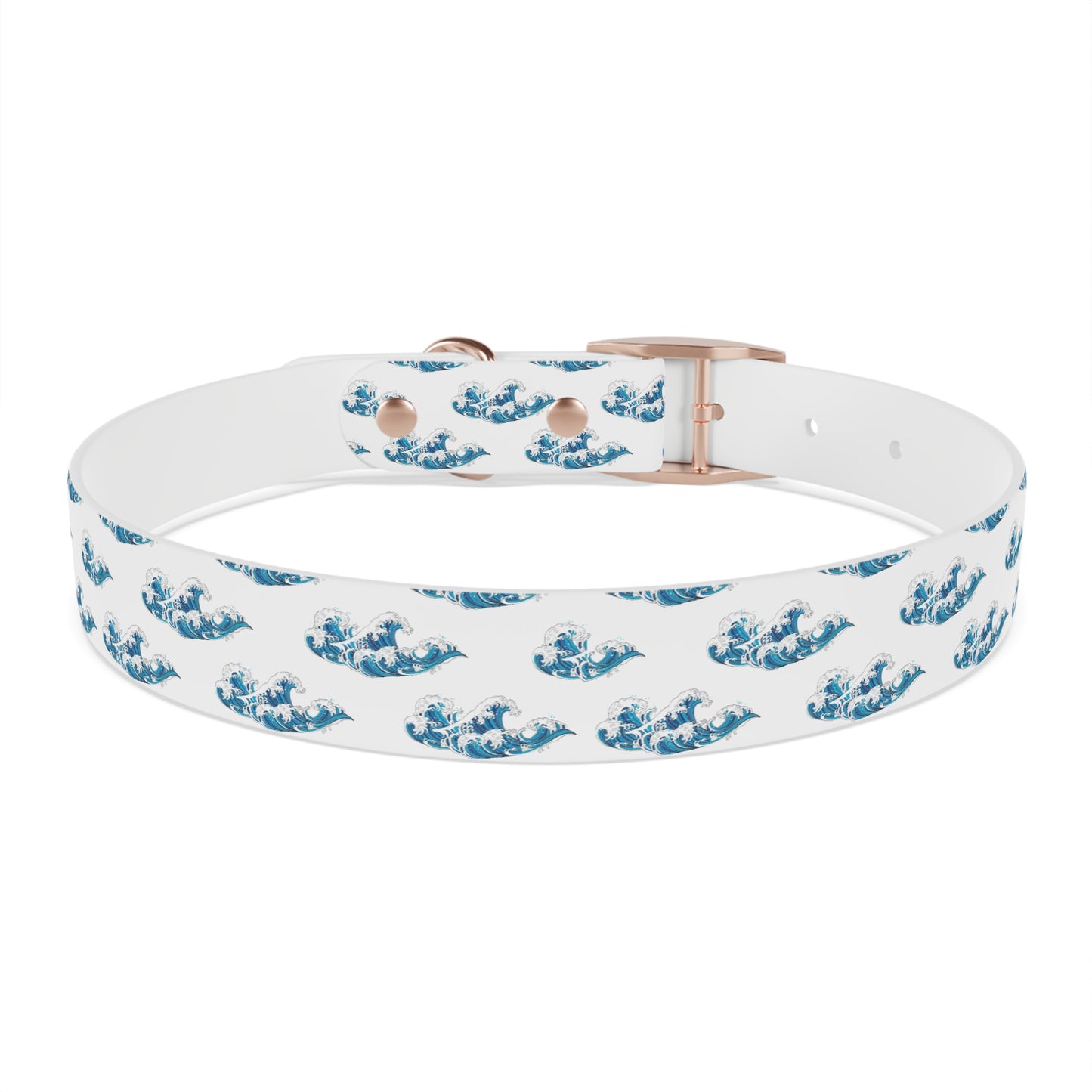 Wave Pattern Dog Collar π