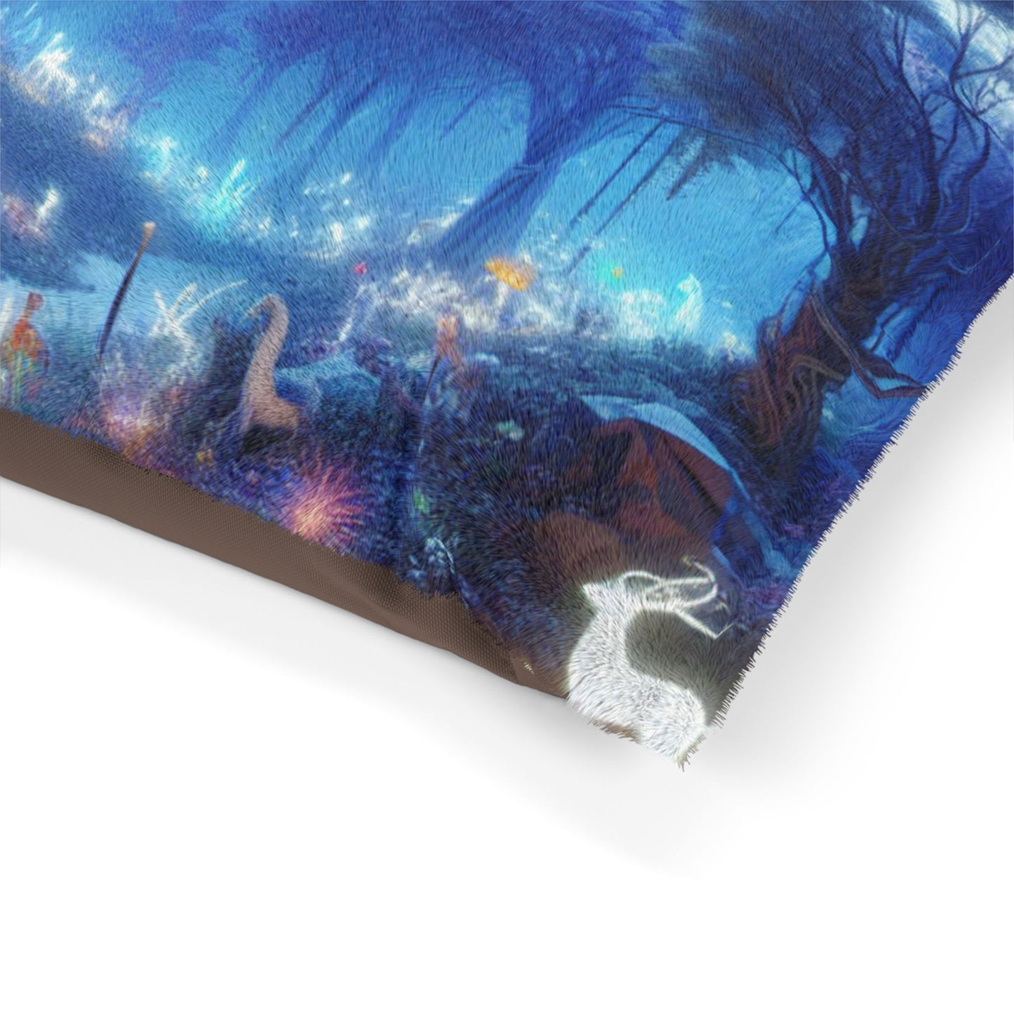 Mystical Moonlight Forest Pet Bed ๐