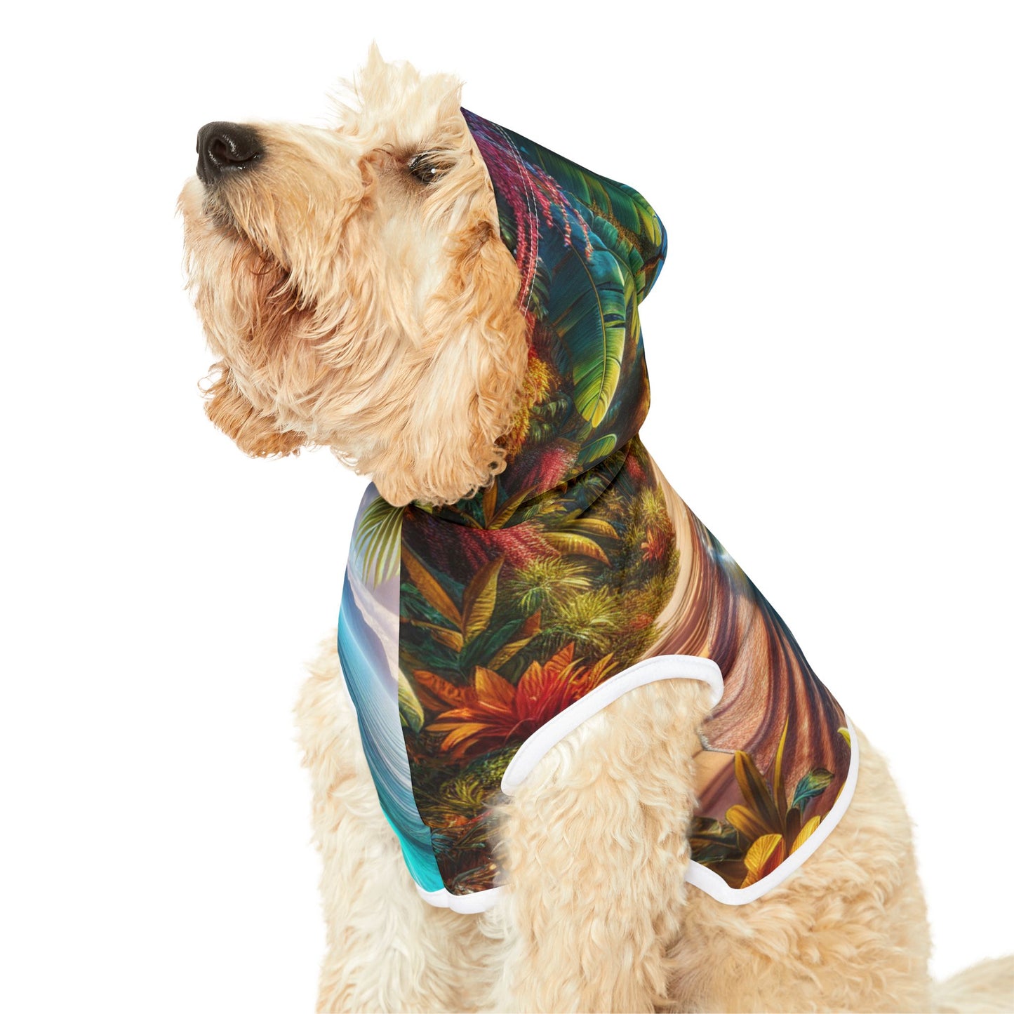 Tropical Dream Oasis Pet Hoodie π΄