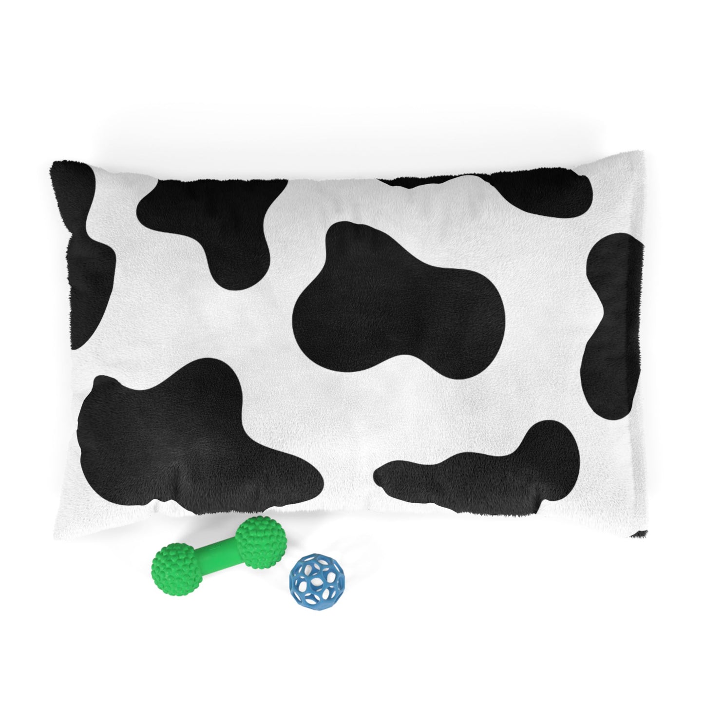 Cow Print Plush Pet Bed ๐
