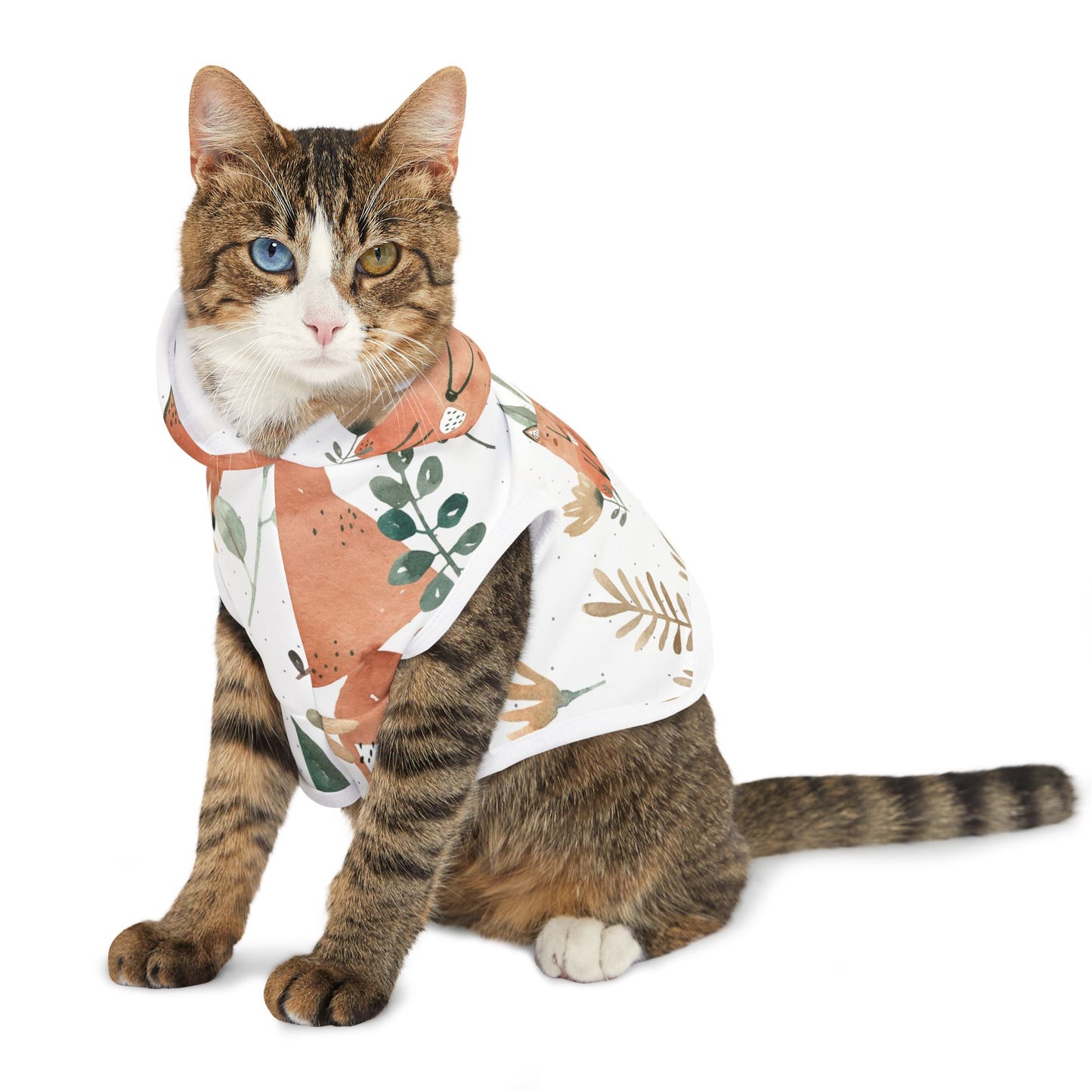 Fox Pattern Pet Hoodie π¦