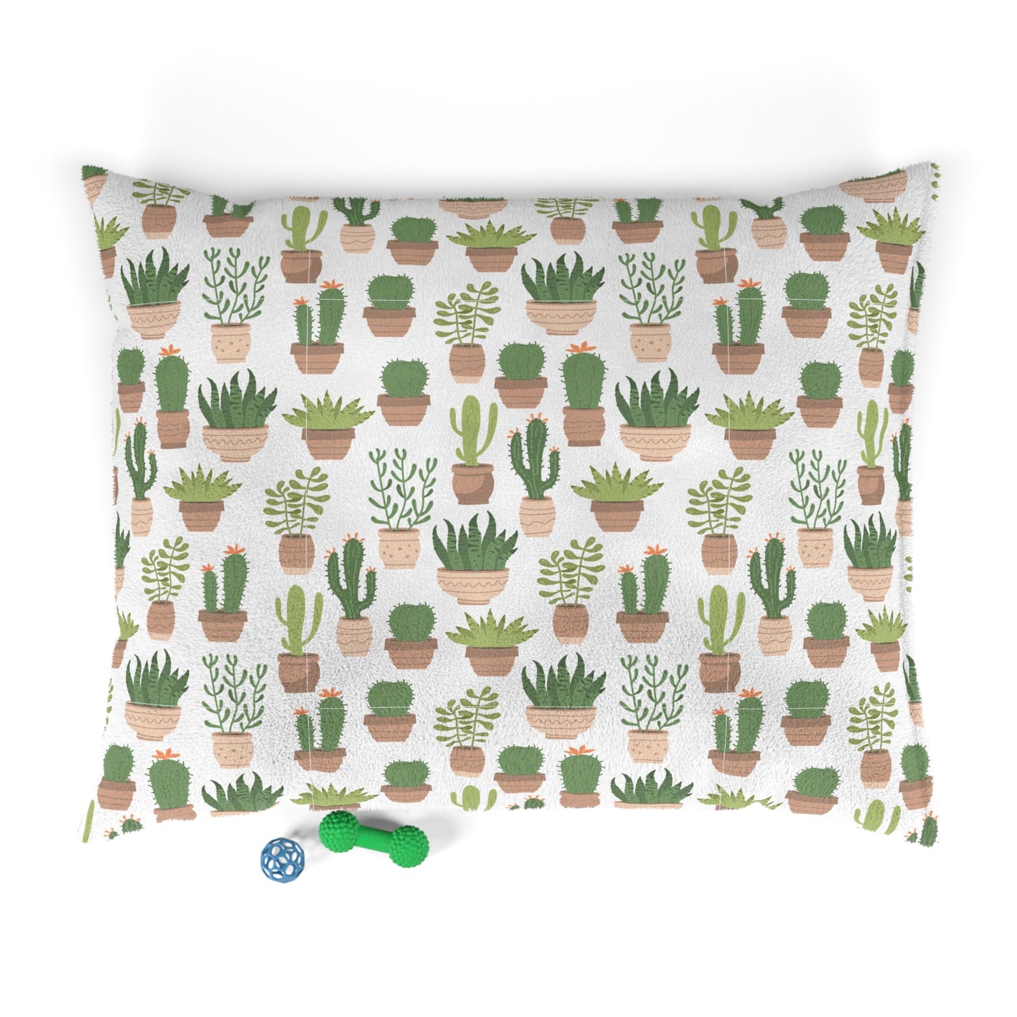 Succulent Snuggler Plush Pet Bed 🌵
