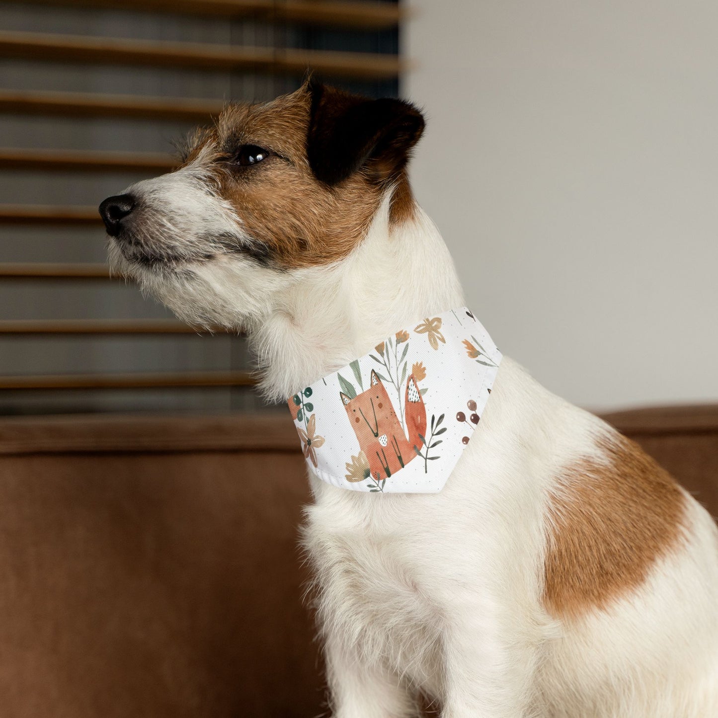 Fox Pet Bandana Collar 🦊