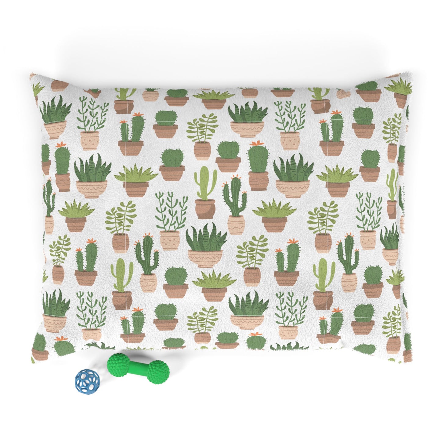 Succulent Snuggler Plush Pet Bed 🌵