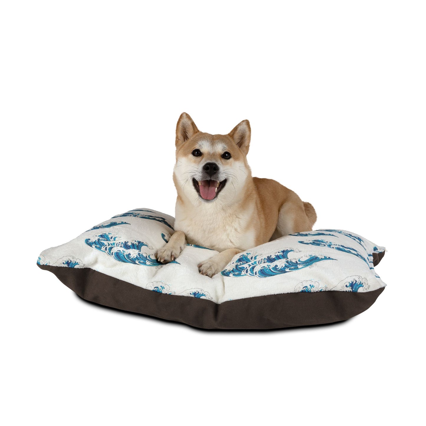 Ocean Waves Pet Bed ๐